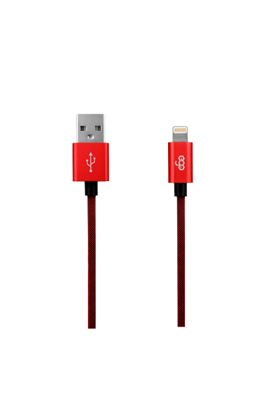EGO LIGHTNING CABLE 200CM- RED