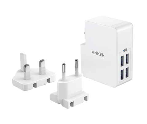 Anker Wall Charger port 4 white